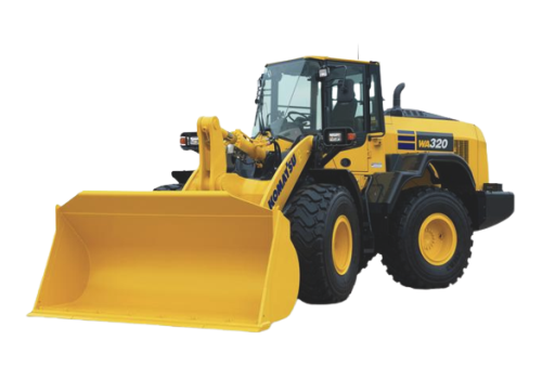 KOMASTU WA320-8 WH Loaders with 101-200 HP Range & Has Loaders Type